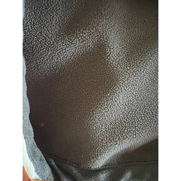 The North Face fleece lined, full zip jacket,  Charcoal & cream, men's size XXL - Picture 10 of 12